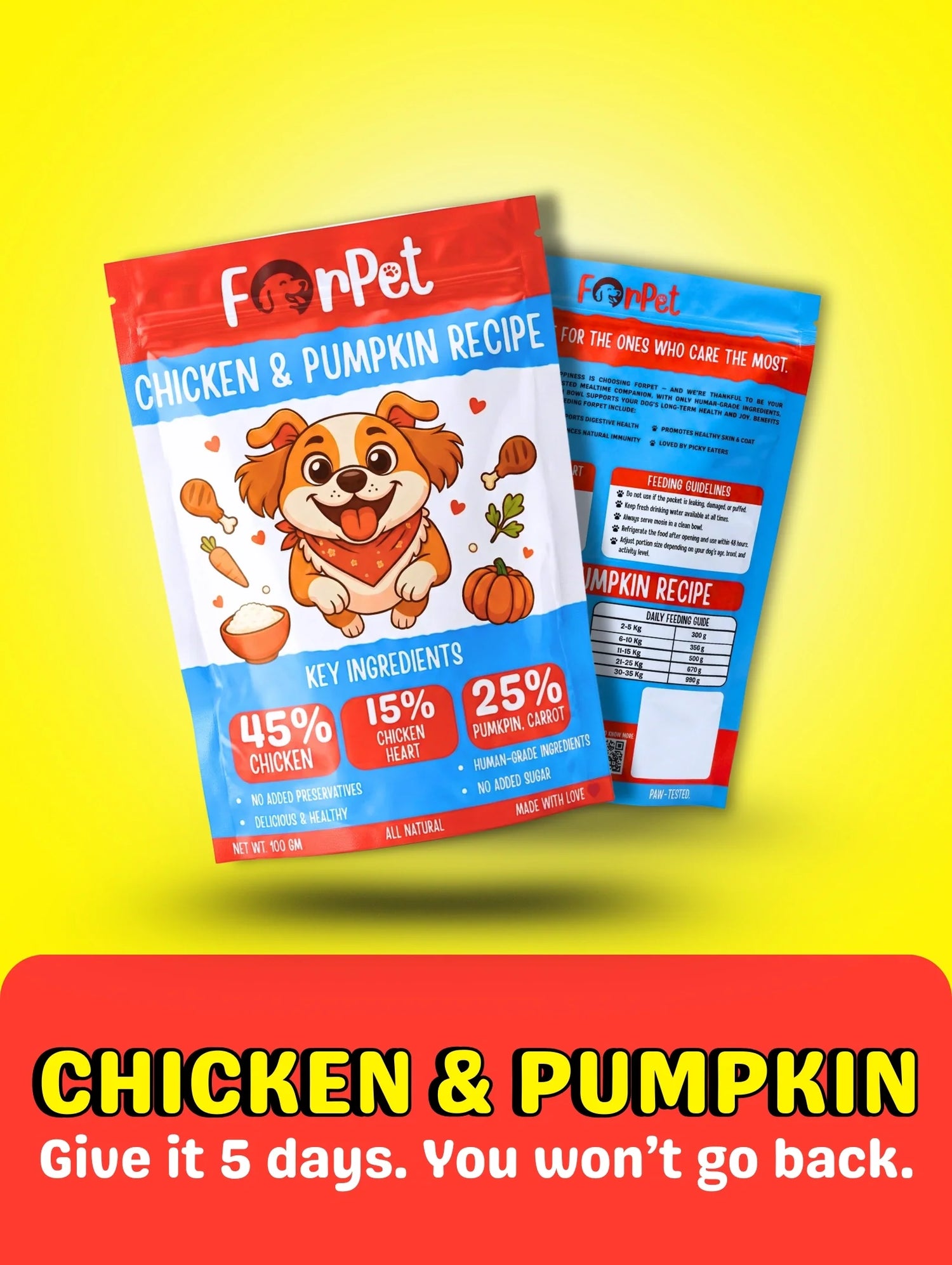 Chicken and Pumpkin