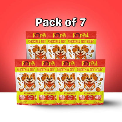Chicken & Rice Weekly Trial Pack (7 x 100g)