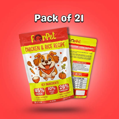 Chicken & Rice Monthly Pack (21 x 100g)