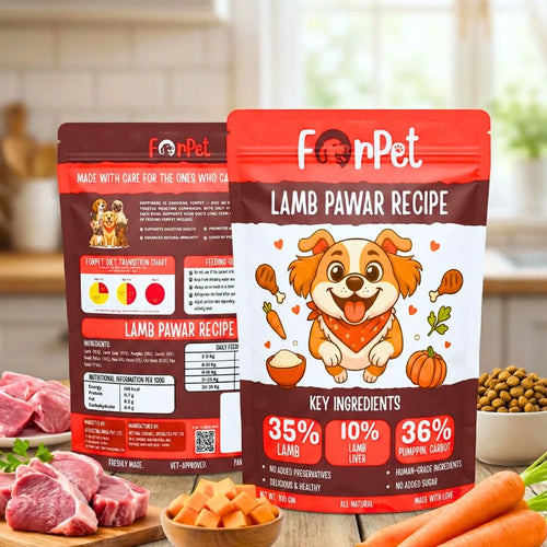 Lamb Pawar Recipe-100g | Human-Grade Lamb Dog Food – ForPet