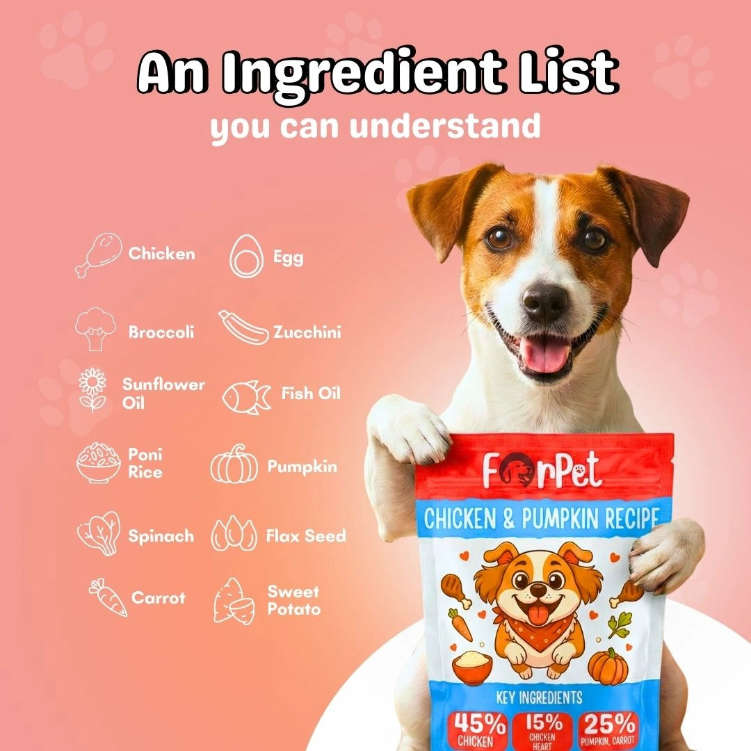 Chicken & Pumpkin Weekly Trial Pack (7 x 100g)