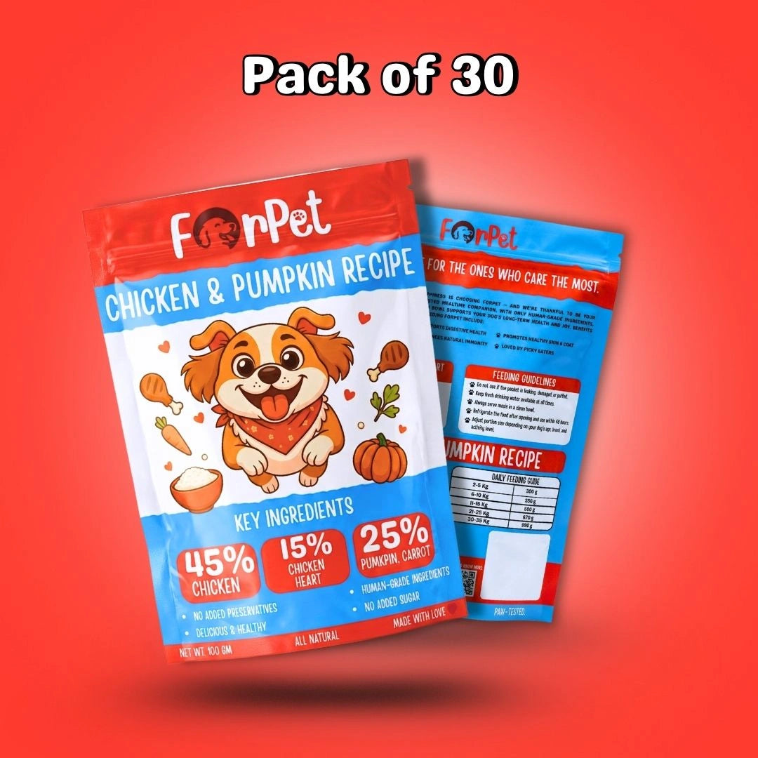 Chicken & Pumpkin Recipe-100g