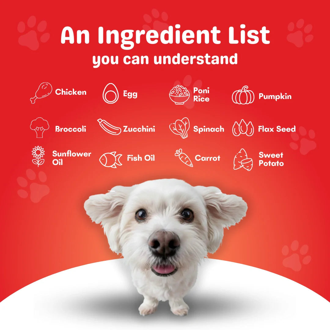 Trial Pack 3 Recipes(Chicken & Pumpkin, Chicken & Rice, Lamb Pawar)(3*100g)