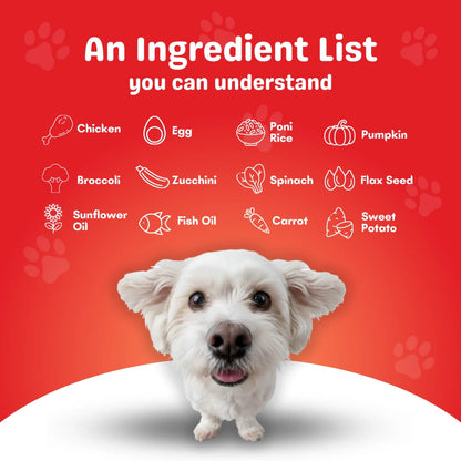 Trial Pack 3 Recipes(Chicken & Pumpkin, Chicken & Rice, Lamb Pawar)(3*100g)