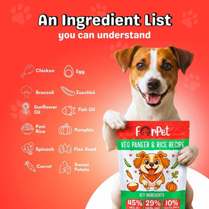 Veg Paneer & Rice Monthly Pack (21 x 100g)