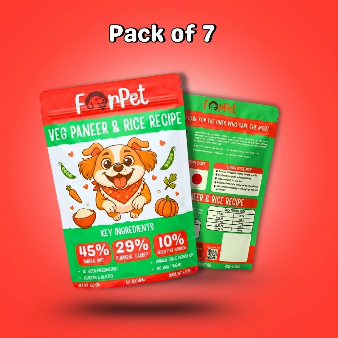 Veg Paneer & Rice Recipe-100g