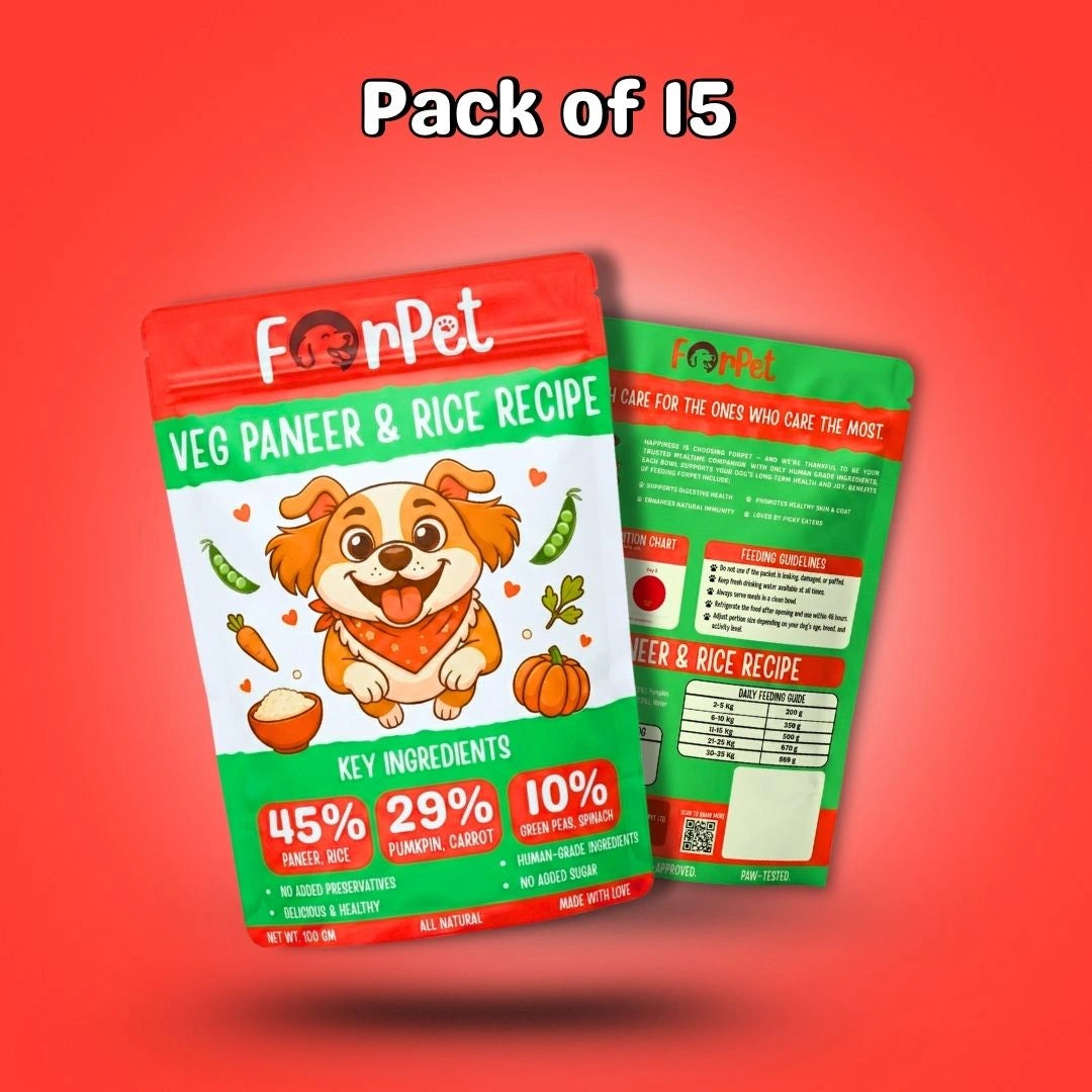 Veg Paneer & Rice Recipe-100g